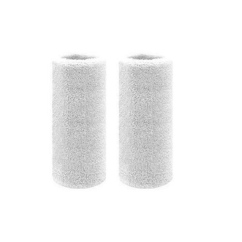 2 Pcs Towel Sports Wristbands Tennis Sweat Bands Wrist Guard For