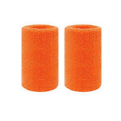 2 Pcs Towel Sports Wristbands Tennis Sweat Bands Wrist Guard For