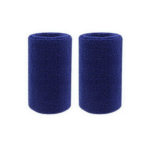 2 Pcs Towel Sports Wristbands Tennis Sweat Bands Wrist Guard For