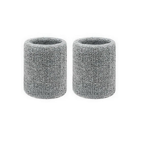 2 Pcs Towel Sports Wristbands Tennis Sweat Bands Wrist Guard For