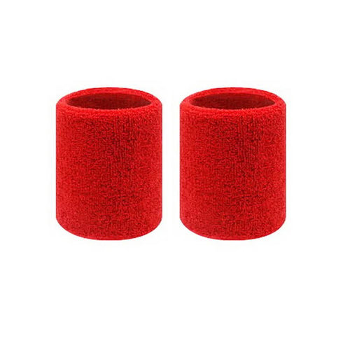 2 Pcs Towel Sports Wristbands Tennis Sweat Bands Wrist Guard For
