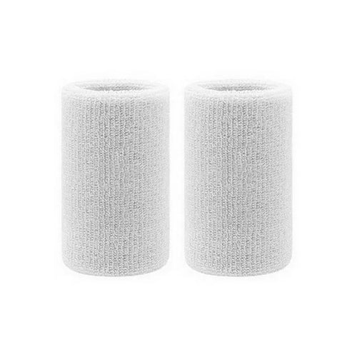 2 Pcs Towel Sports Wristbands Tennis Sweat Bands Wrist Guard For