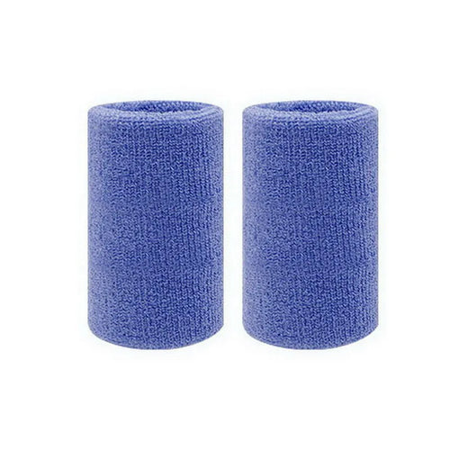 2 Pcs Towel Sports Wristbands Tennis Sweat Bands Wrist Guard For
