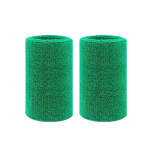 2 Pcs Towel Sports Wristbands Tennis Sweat Bands Wrist Guard For