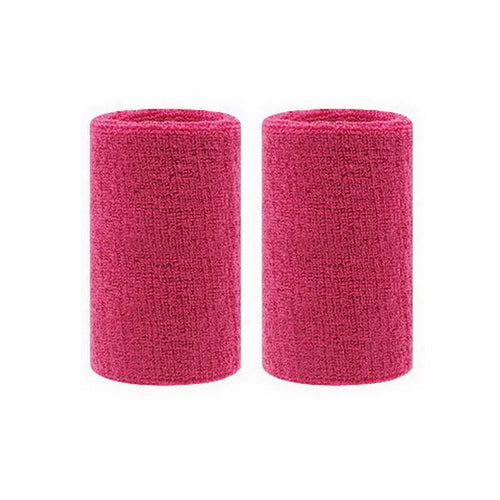 2 Pcs Towel Sports Wristbands Tennis Sweat Bands Wrist Guard For