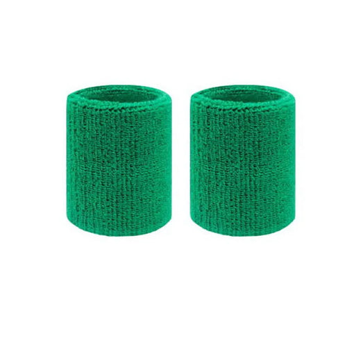2 Pcs Towel Sports Wristbands Tennis Sweat Bands Wrist Guard For