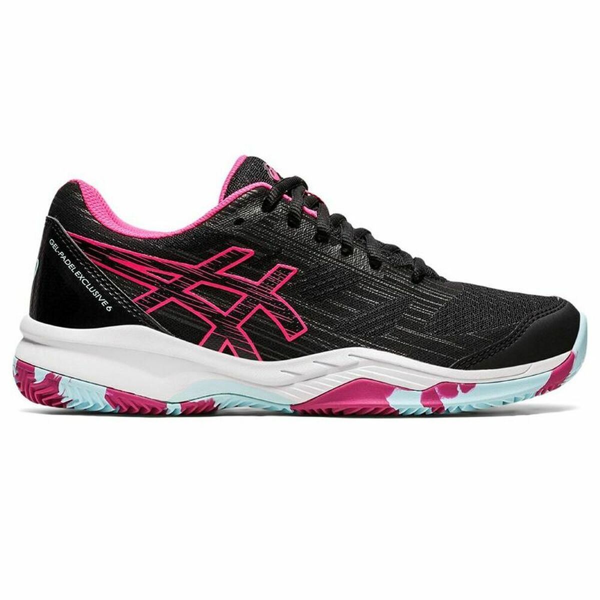 Sports Trainers for Women Asics Exclusive Gel Padel 6 Black Exclusive