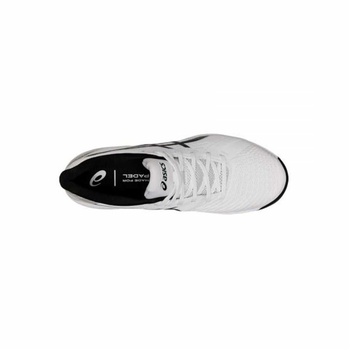 Adult's Padel Trainers Asics Solution Swift FF White Men