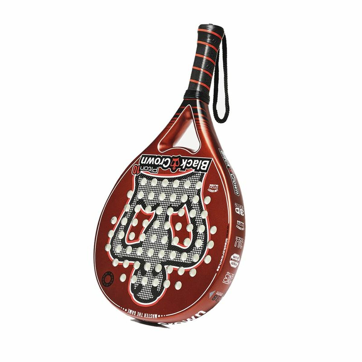 Padel Racket Black Crown Piton 10  Red