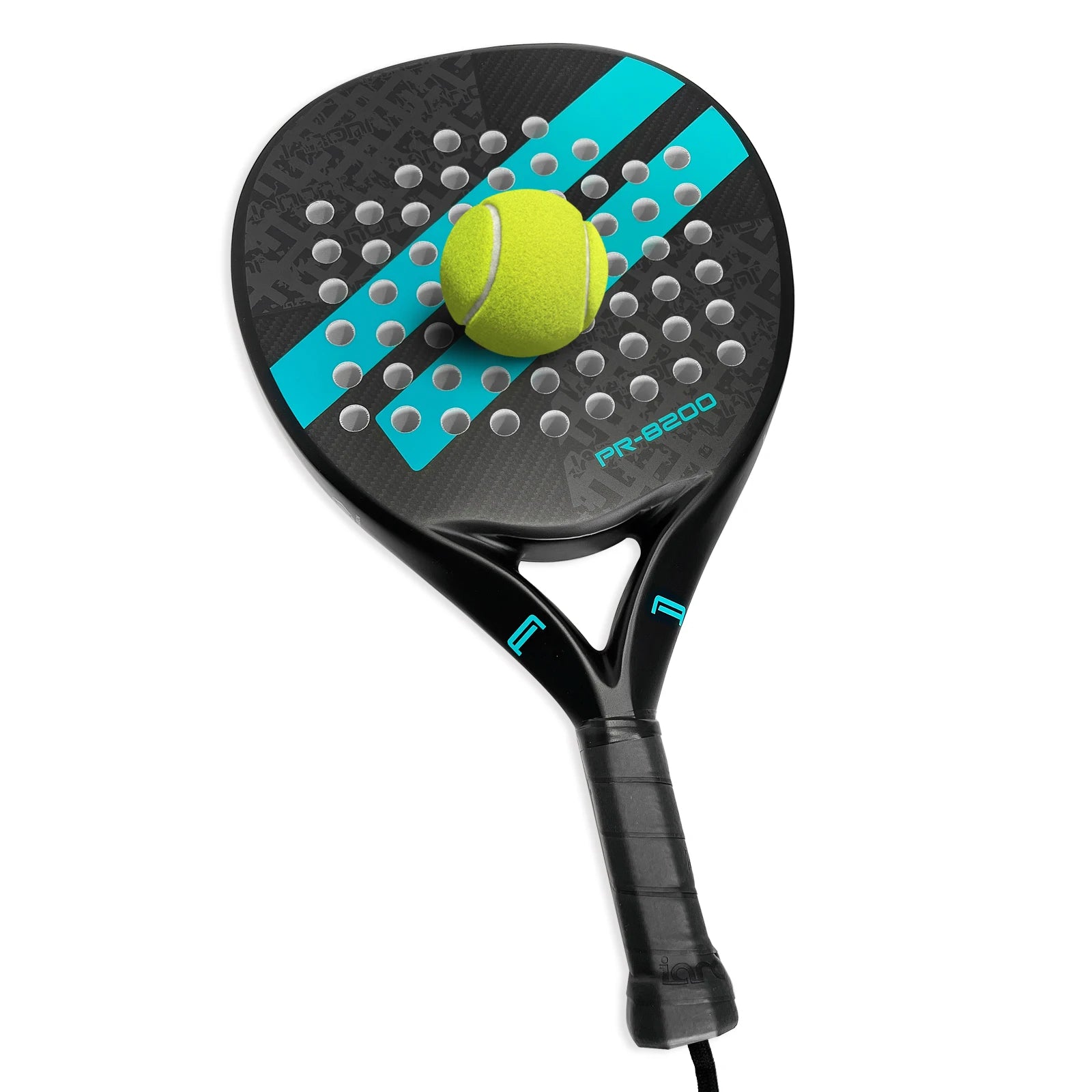 IANONI Padel Racket Carbon Fiber Surface with EVA Memory Flex Foam