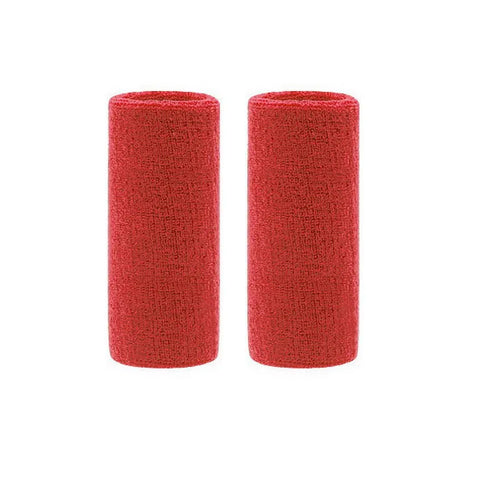 2 Pcs Towel Sports Wristbands Tennis Sweat Bands Wrist Guard For