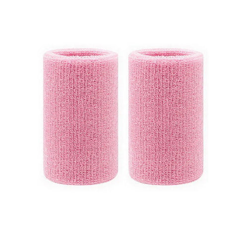 2 Pcs Towel Sports Wristbands Tennis Sweat Bands Wrist Guard For