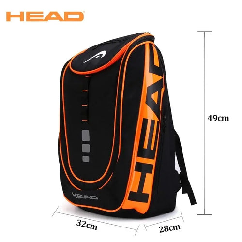 Original HEAD Radical Tennis Backpack 2-Pack Rackets Men's Bag Tenis