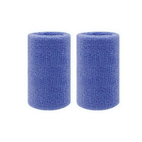 2 Pcs Towel Sports Wristbands Tennis Sweat Bands Wrist Guard For