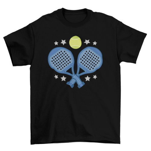 Padel rackets t-shirt