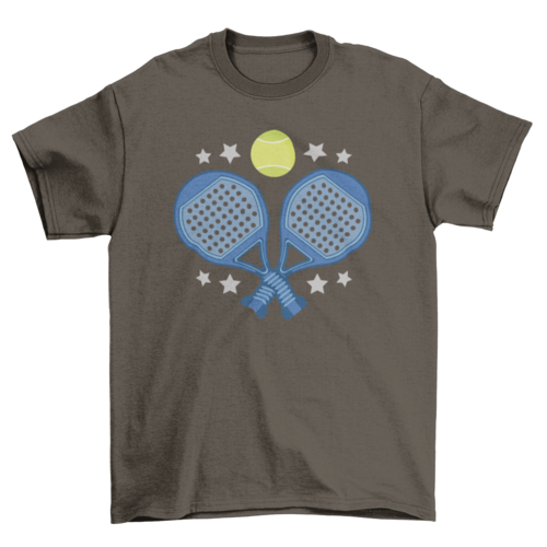 Padel rackets t-shirt