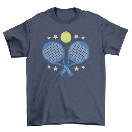 Padel rackets t-shirt