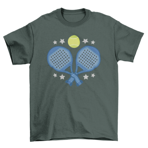 Padel rackets t-shirt